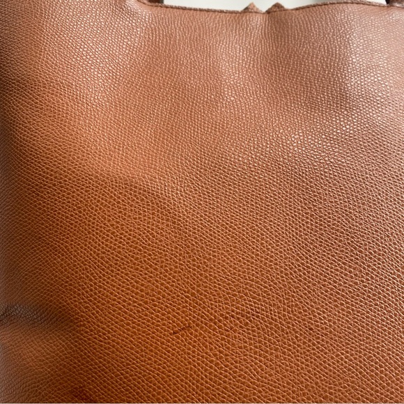 Genuine Leather Vintage Italian Designer Silvano Biagini Bucket Bag - Picture 6 of 16